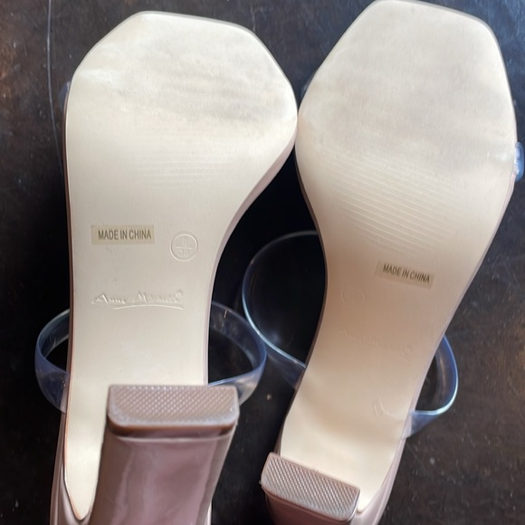 Nude Sandal Heels - Picture 4 of 4